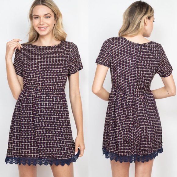 Daniel Dresses & Skirts - Multi Dress Lace Trim {Daniel}